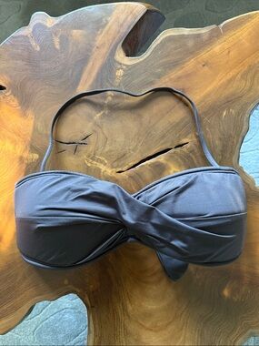 Tommy Bahama Brown Bikini Top with Gold Accent NWOT